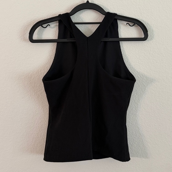 Beyond Yoga Refocus Ribbed Classic Tank - Black Onyx– Size Small - Picture 3 of 7